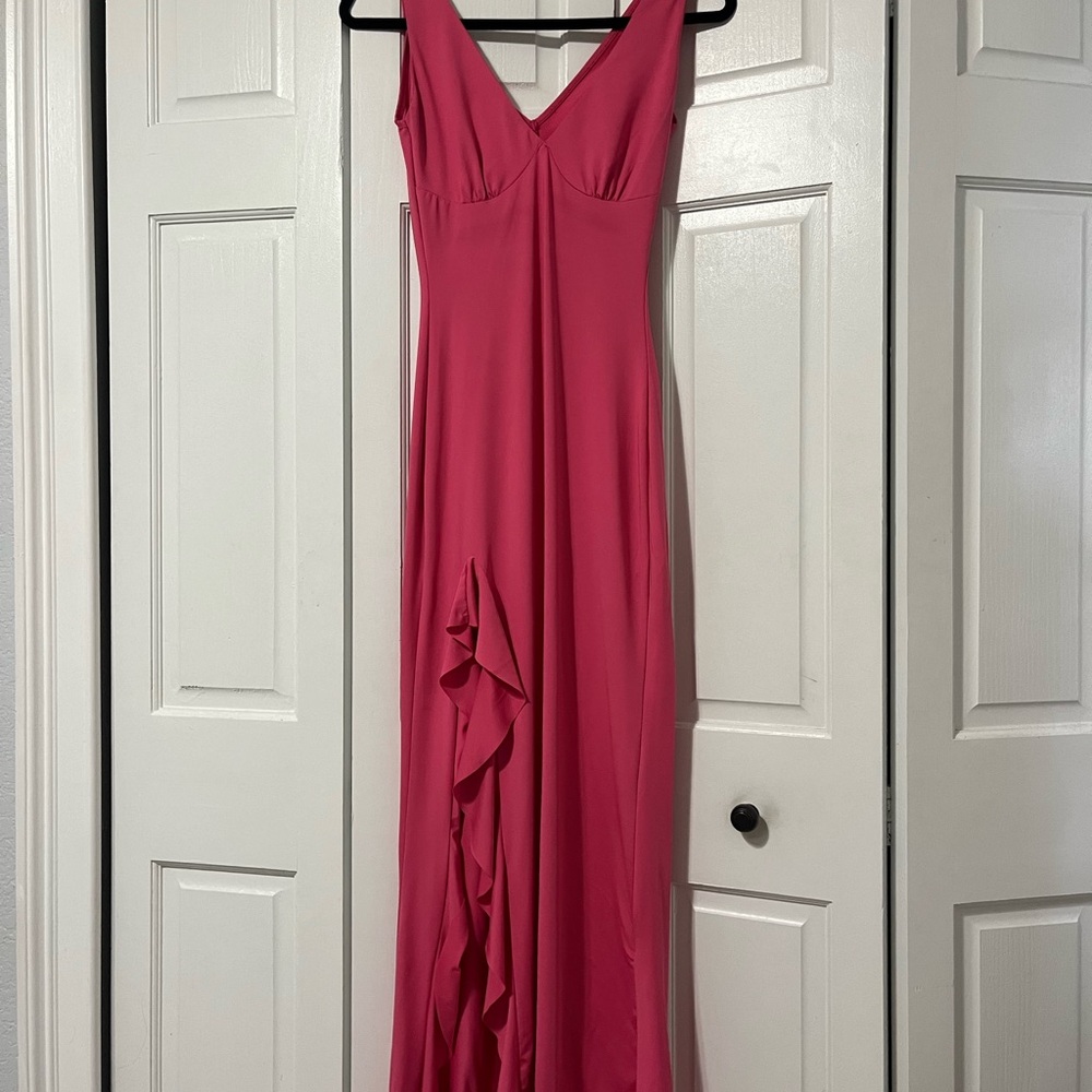 SHEIN Pink Maxi Dress